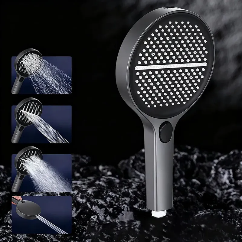 Push Button Switch Multi Functional Handheld Shower