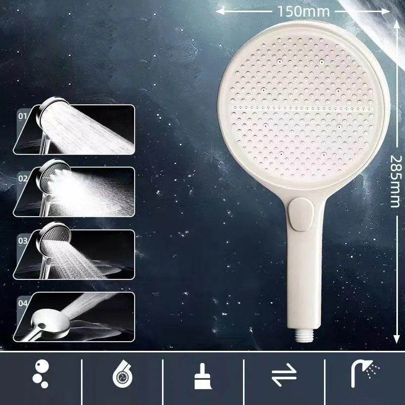 Push Button Switch Multi Functional Handheld Shower