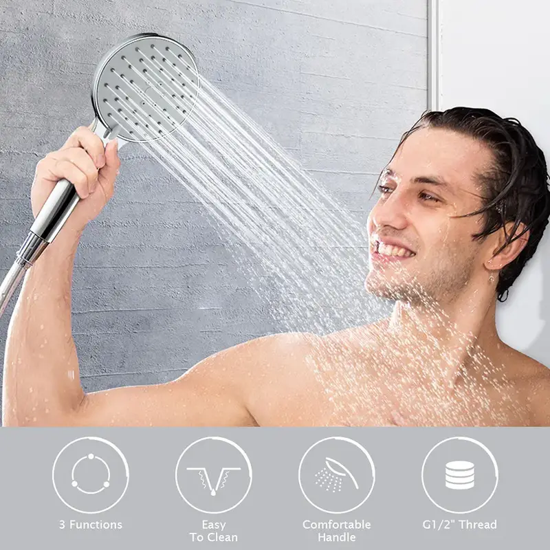 Water Saving High Pressure Massage Handheld Shower