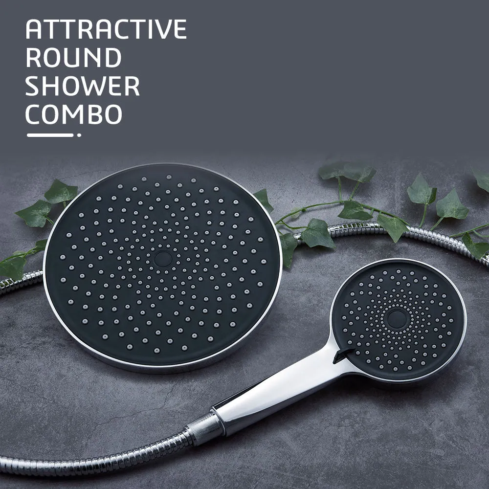 Abs Chromed Hand Shower With 5 Functions Mode